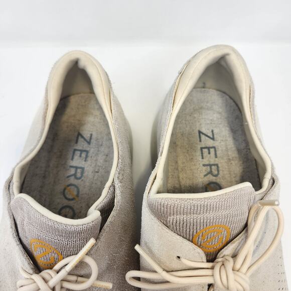 Cole Haan ZeroGrand Cream Suede Perforated Oxford Shoes Men Size 13M Casual Work